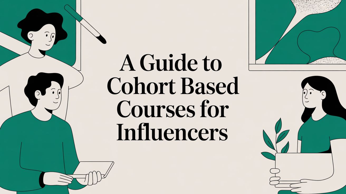 cohort based courses learning guide