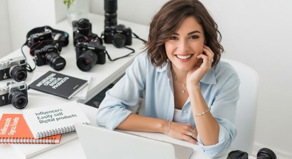 Easiest Way for Influencers to Sell Digital Products