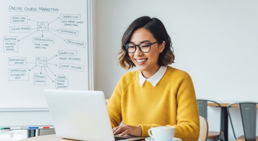 How to market and promote an online course to creators