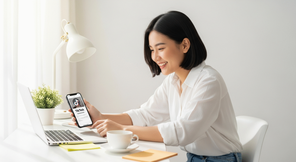 how to add instagram to tiktok bio