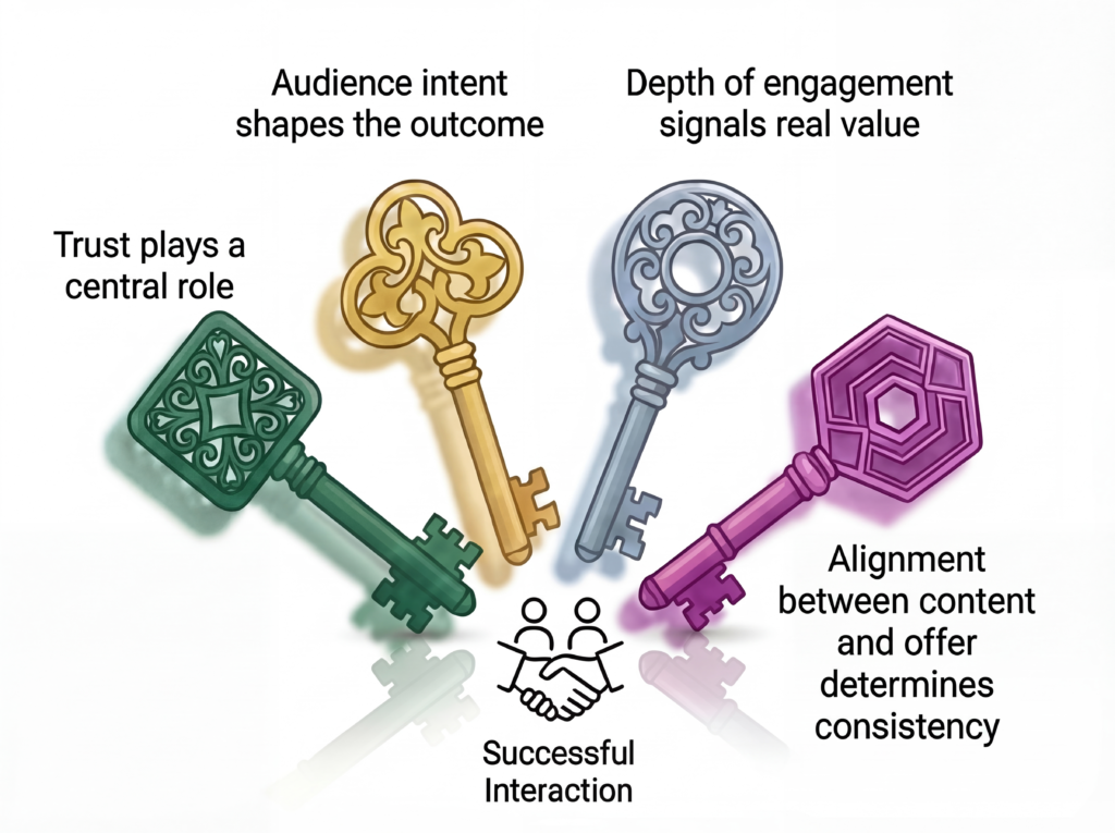 Why Audience Size Alone Does Not Explain Creator Income.