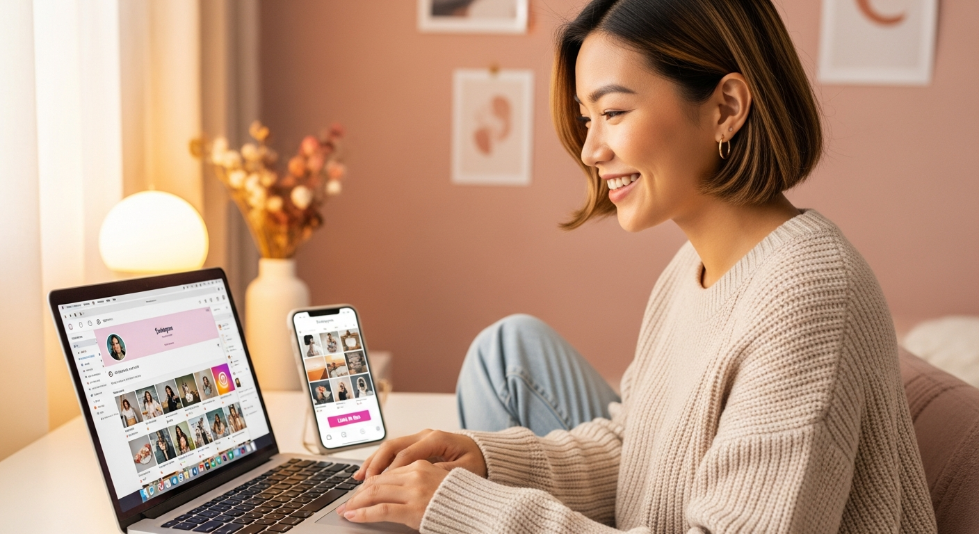 link in bio instagram