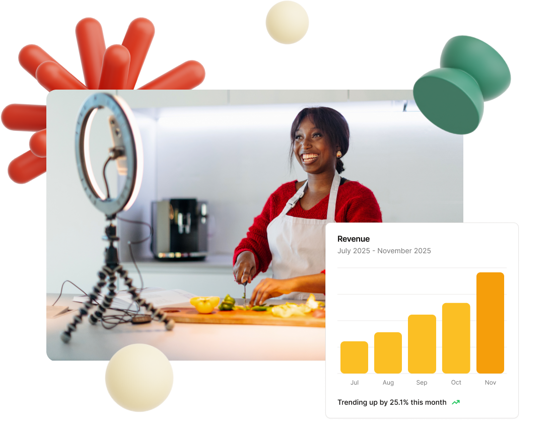 Turn followers into revenue